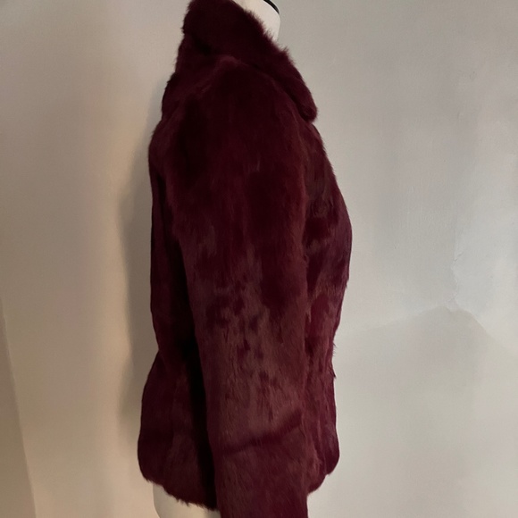 Vintage Magenta/Purple Fur Jacket - Picture 6 of 10